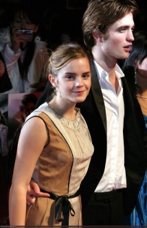 Emma Watson and Robert Pattinson (Photo by Access E/WireImage)