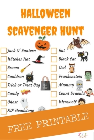 Scavenger Hunt List Info World Hub